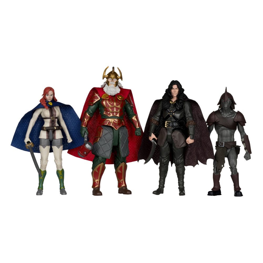Le Seigneur des Anneaux : La Guerre des Rohirrim pack de 4 figurines