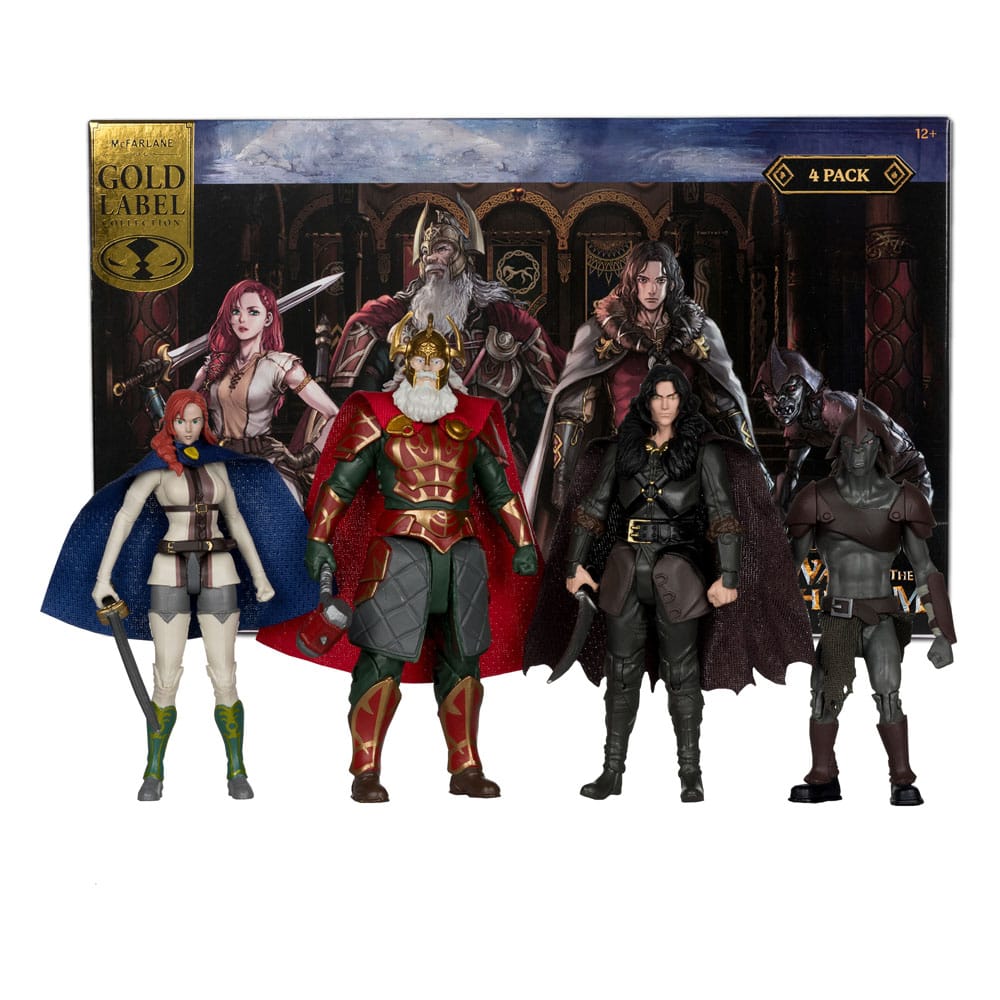 Le Seigneur des Anneaux : La Guerre des Rohirrim pack de 4 figurines
