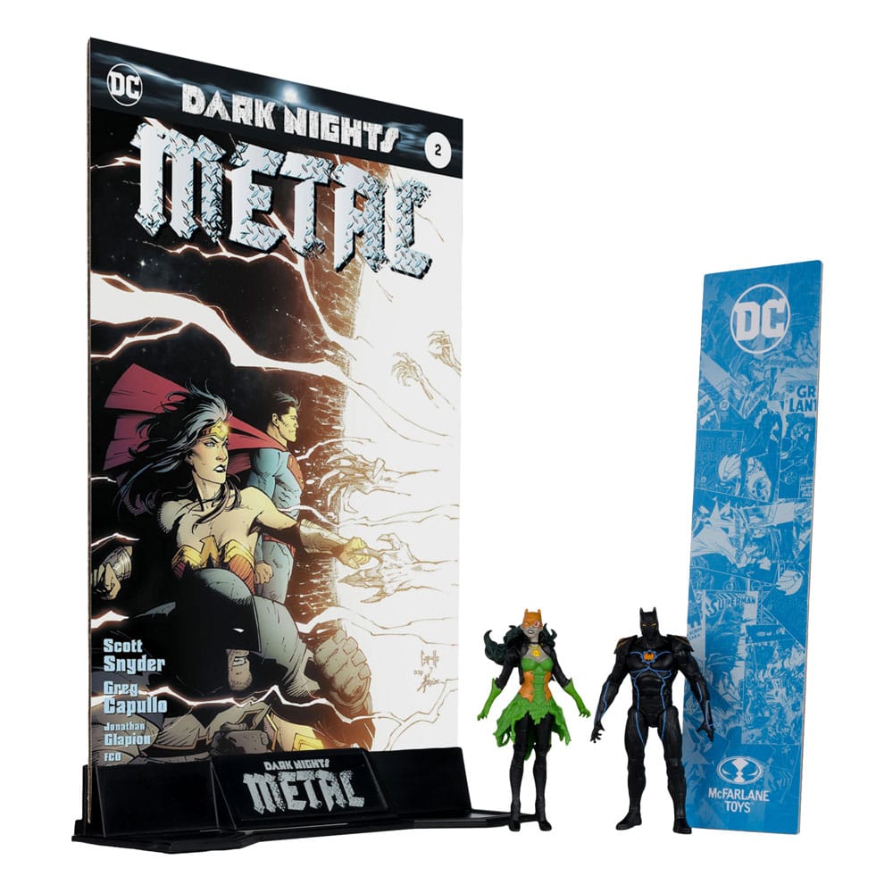 DC Direct Page Punchers pack 2 figurines Batman of Earth-44 & Batman of Earth-11 (Dark Nights: Metal)