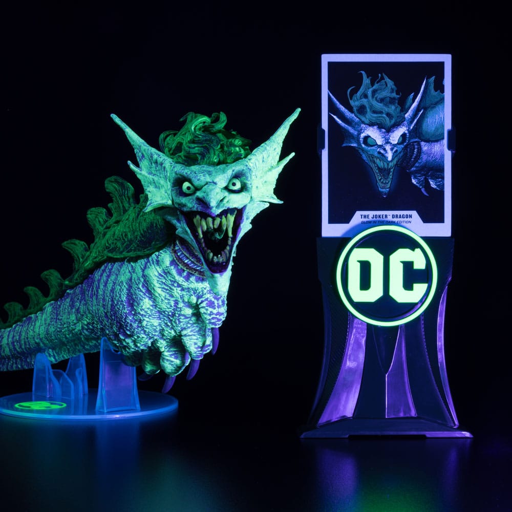 Dark Nights: Metal DC Multiverse figurine The Joker Dragon Glow in the Dark Edition (Gold Label) 25 cm