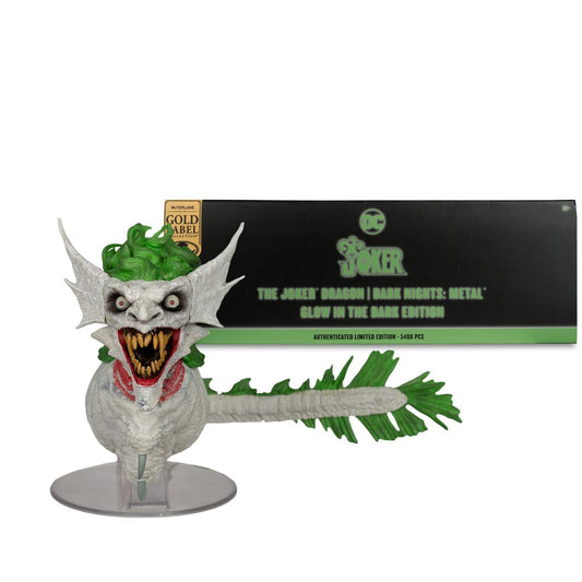 Dark Nights: Metal DC Multiverse figurine The Joker Dragon Glow in the Dark Edition (Gold Label) 25 cm