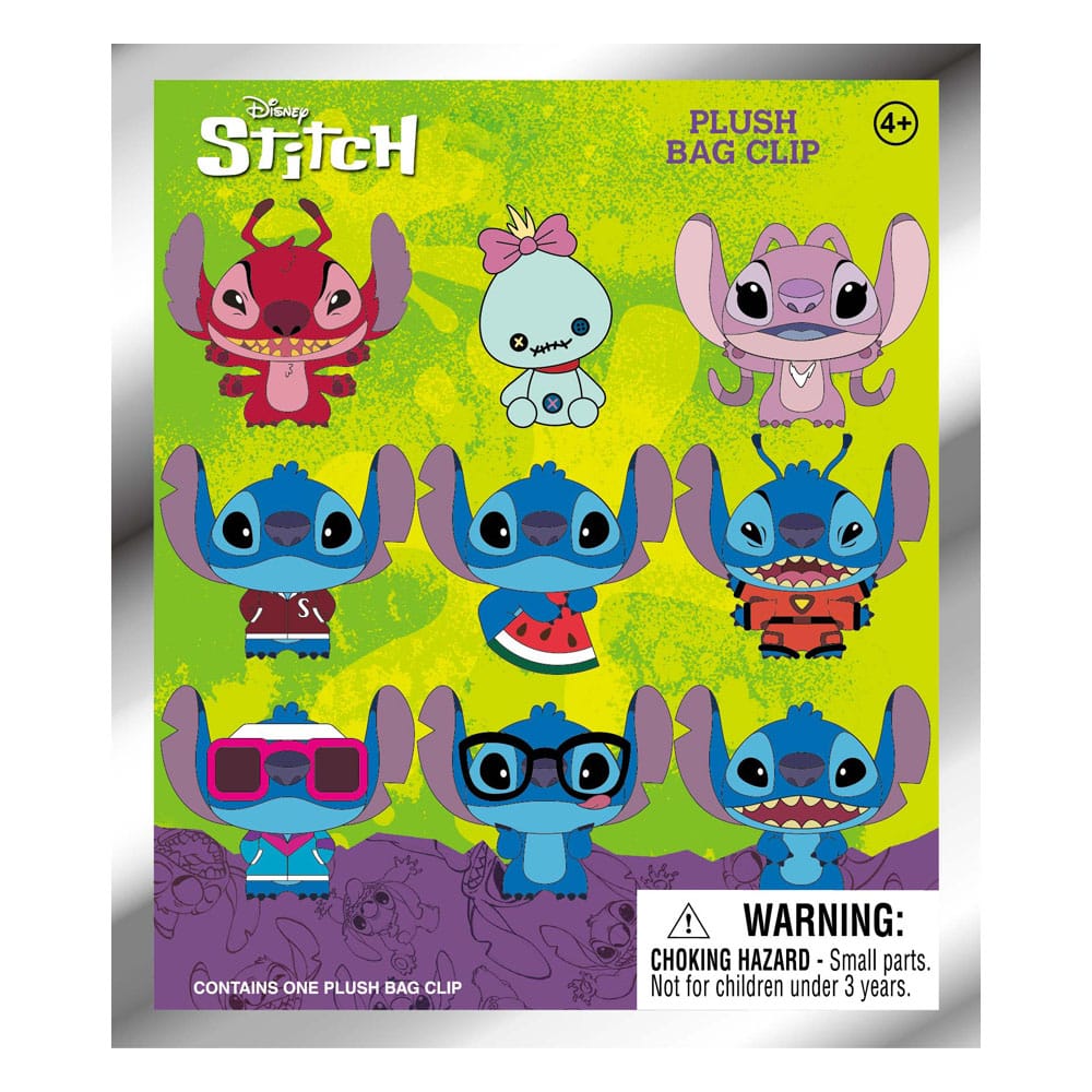 Lilo & Stitch Bag clip Plush porte-clés sac à dos Stitch