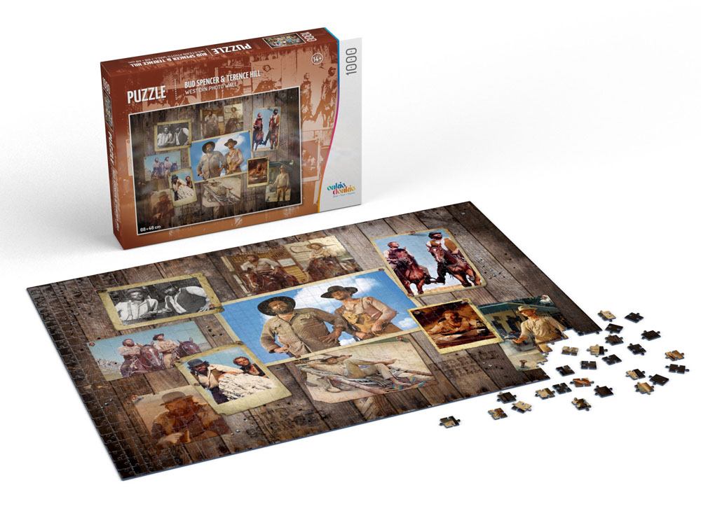 Bud Spencer & Terence Hill puzzle Western Photo Wall (1000 pièces)